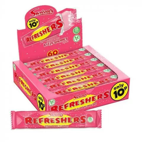 Swizzels Refreshers Strawberry Chew Bars 18g