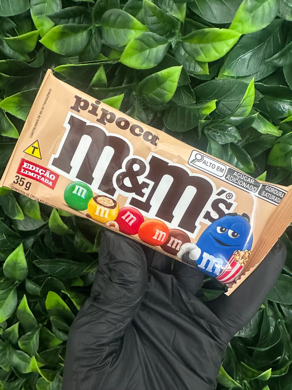 M&M'S Pipoca POPCORN (IMPORT) Milk Chocolate Pieces 35g