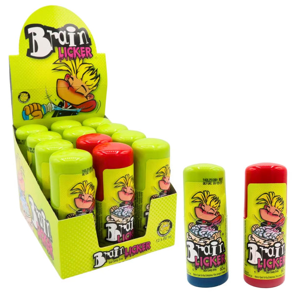 Brain Licker Blue Raspberry & Sour Strawberry Flavour Bottle 60ml