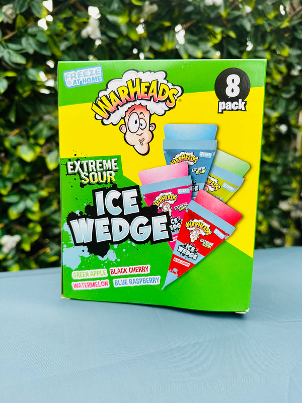 Warheads Extreme Sour Ice Wedge 8 Pack 496ml - Penny Sale