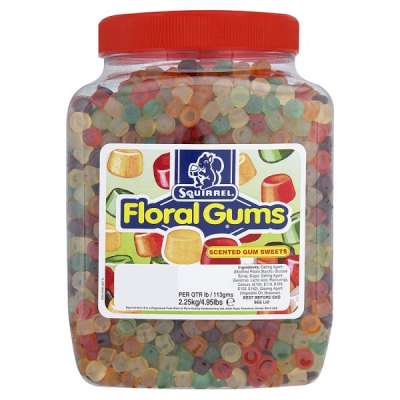 Squirrel Floral Gums 100g