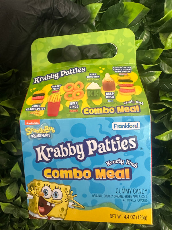 Krabby Patties Combo Meal Box (125g)