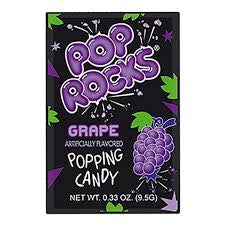 Pop rocks grape