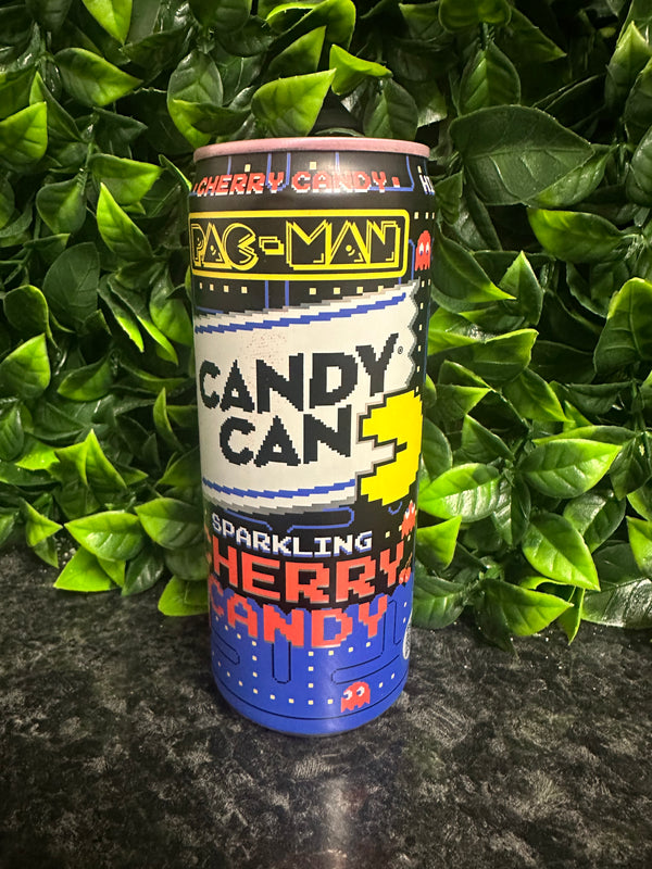 Candy Can Pac-Man Sparkling Cherry Candy Drink Can 330ml