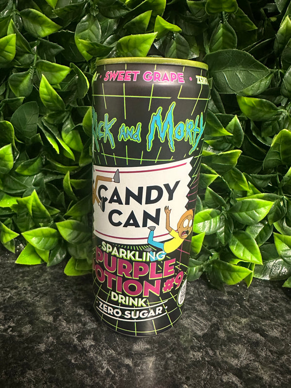 Candy Can Rick & Morty Sparkling Purple Potion