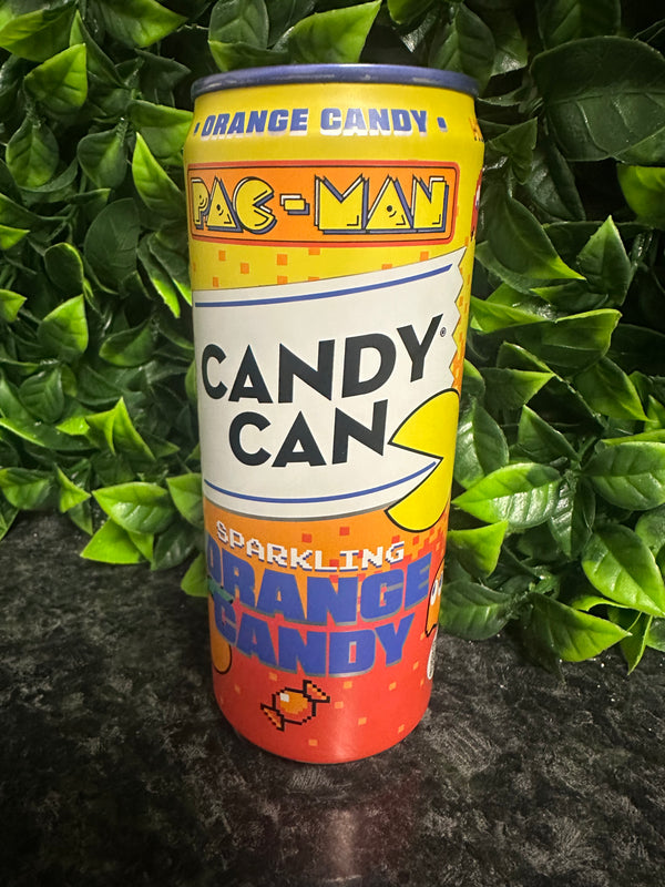Candy Can Pac-Man Sparkling Orange Candy Drink Can 330ml