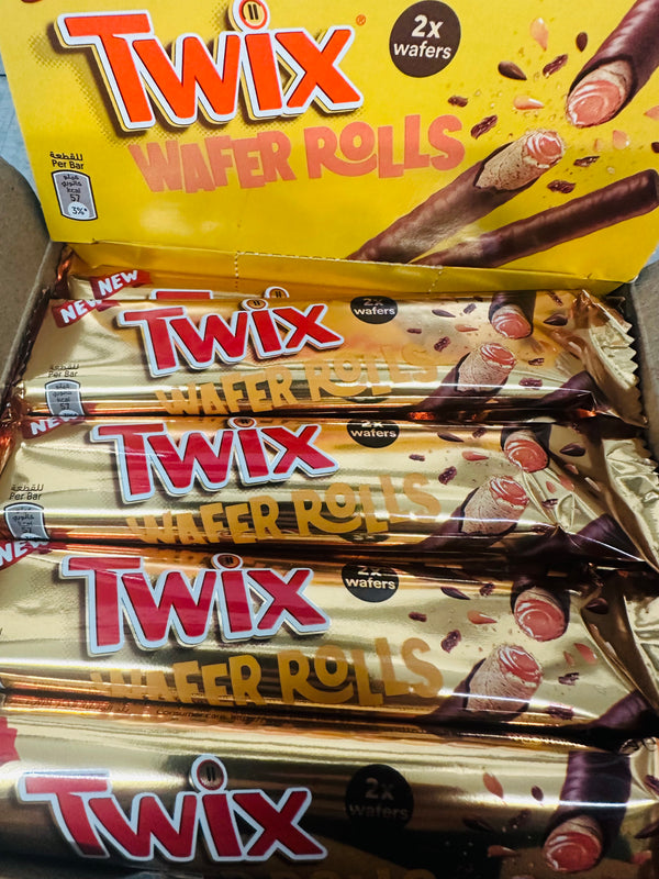 Twix Chocolate & Caramel Crispy Rolls 22.5g