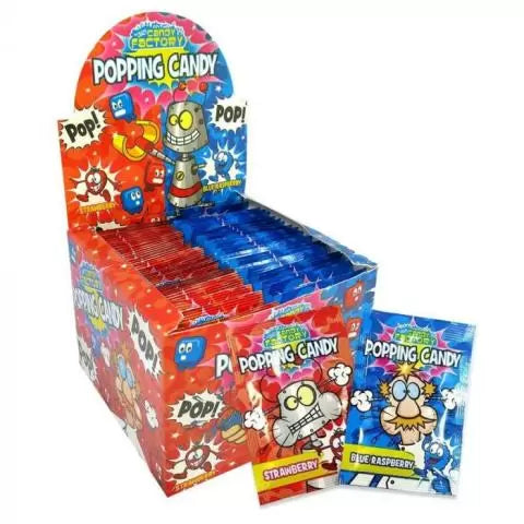 Crazy Candy Factory Popping Candy x 2packs