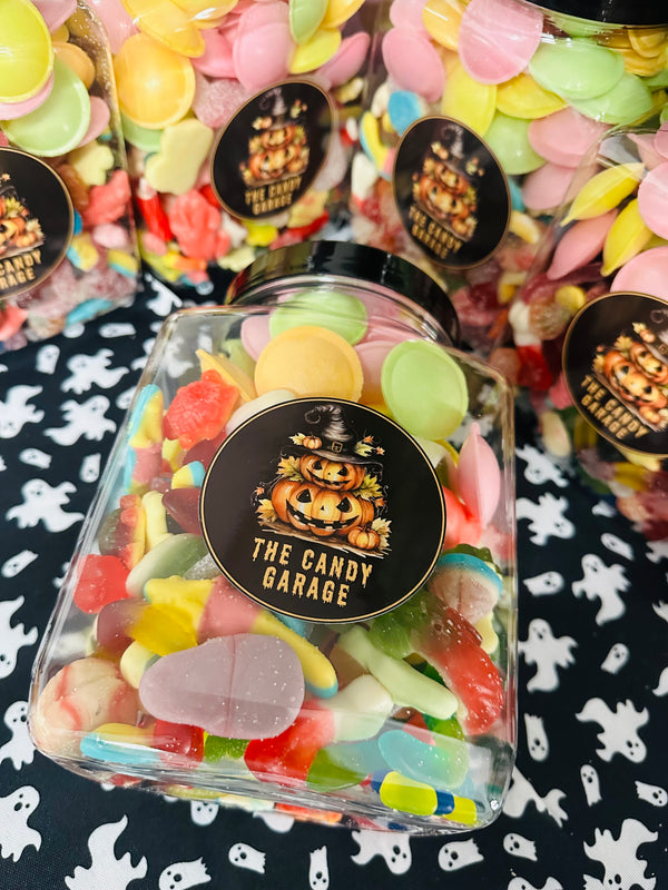 Flying Saucers & Halloween Pick n Mix Tubs