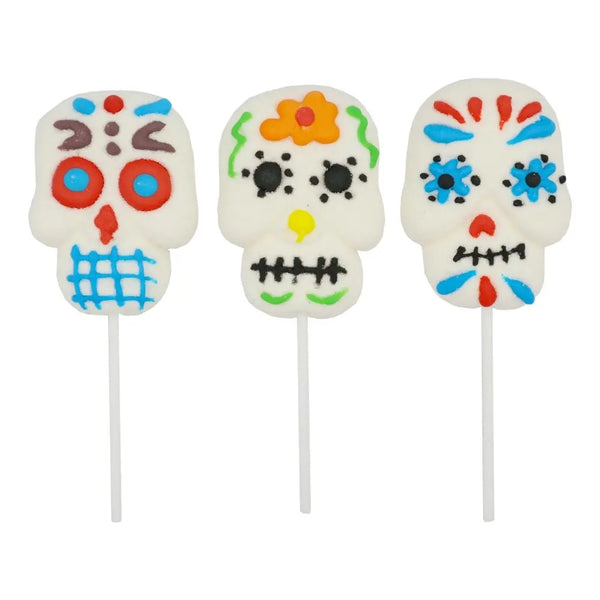 Candy Realms Skull Mallow Pops 40g