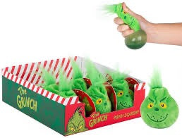 The Grinch Plush Christmas Squishy Stress Ball