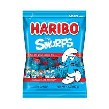 Haribo Smurfs 113g (4oz) USA Import